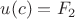 $u(c) = F_2$