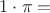 $1\cdot\pi=$