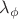 $\lambda_\phi$