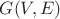 $G(V,E)$