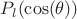 $ P_l(\cos(\theta)) $ $ P_l(\cos(\theta)) $