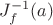 $J_f^{-1}(a)$