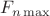 $F_{n\max}$