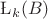 $\L_k(B)$