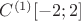 $C^{(1)}[-2;2]$
