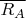 $\[\overline {{R_A}} \]$