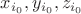 $x_{i_0},y_{i_0},z_{i_0}$