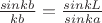 $\frac{sinkb}{kb}=\frac{sinkL}{sinka}$