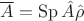 $\overline A=\operatorname{Sp}  \hat A\hat\rho$