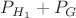 $P_{H_1}+P_G$