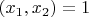 $(x_1,x_2)=1$