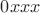 $0xxx$