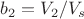 $b_2=V_2/V_s$