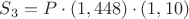 $S_3=P\cdot(1,448)\cdot(1,10)$