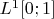 $ L^1[0;1]$