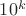 $10^{k}$