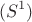 $$( S^1 )$$ $$( S^1 )$$