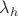 $\lambda_h$