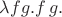 $\lambda fg.f\,g.$