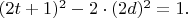 $(2t+1)^2-2\cdot(2d)^2=1.$