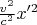 $\frac{v^2}{c^2}x'^2$