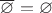 $\overline{\varnothing}=\varnothing$