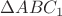 $\Delta ABC_1$