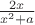 $\frac {2x} {x^2+a}$