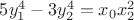 $5 y_1^4-3 y_2^4 = x_0 x_2^2$