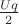 $\frac {Uq} 2$