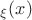 $\F_\xi(x)$