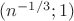 $(n^{-1/3};1)$