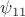 $\psi_{11}$